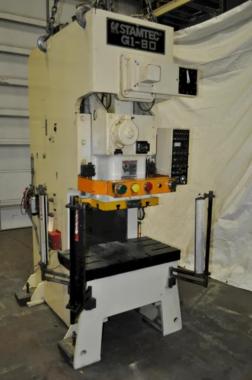 STAMTEC 88 TON GAP FRAME PRESS, S/N S70625, STOCK# 14172J