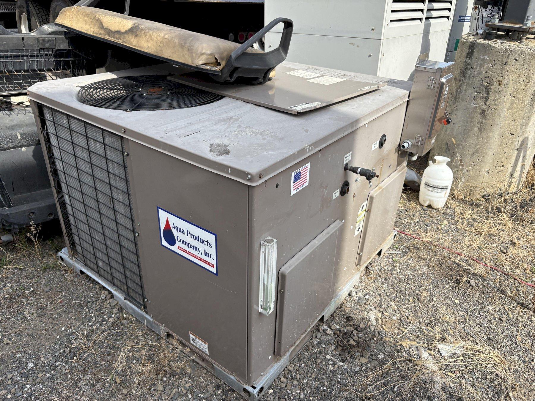 Aqua Products Outdoor Water Chiller DCP-036C-S1I, 3 Tons, 460V 3PH, R-410A