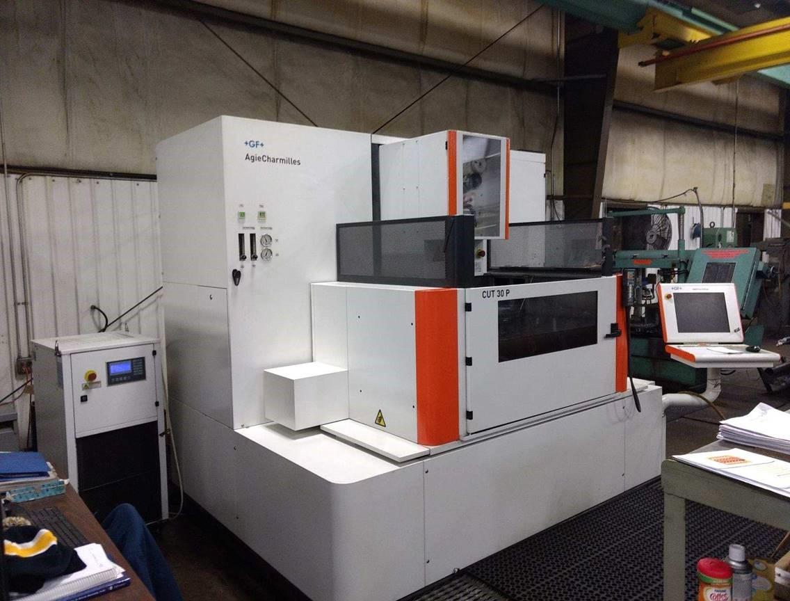 Agie Charmilles CUT30P CNC Wire EDM, Windows Based CNC, 24