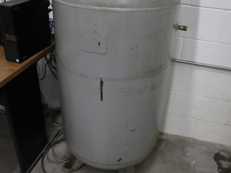 Air Tank - Vertical Approx 60-80 Gallon Estimated- Auction Item
