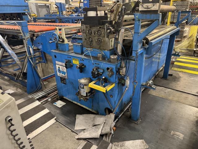 72" x .250"  Full-Width Cooper-Weymouth Formtek Servo Feeder