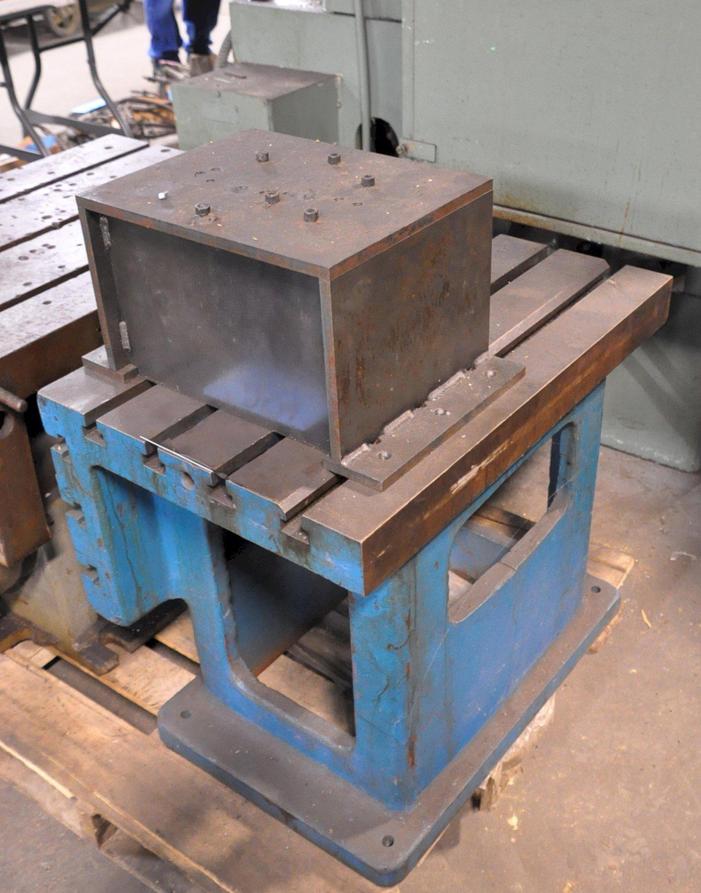 19" X 28" X 24" T-SLOTTED BOX DRILL TABLE: STOCK #77591