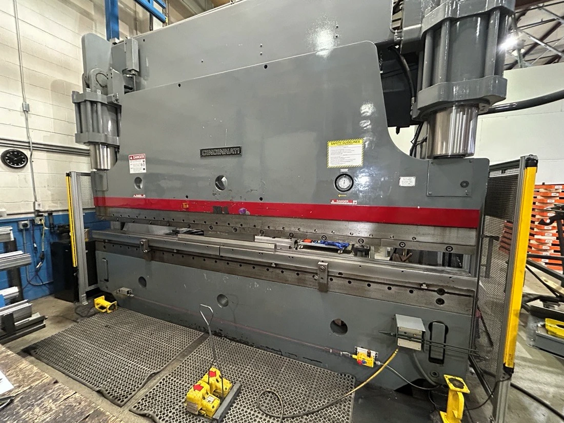 350 TON X 14' CINCINNATI MODEL #350AS12 HYDRAULIC PRESS BRAKE: YOBRO #25203