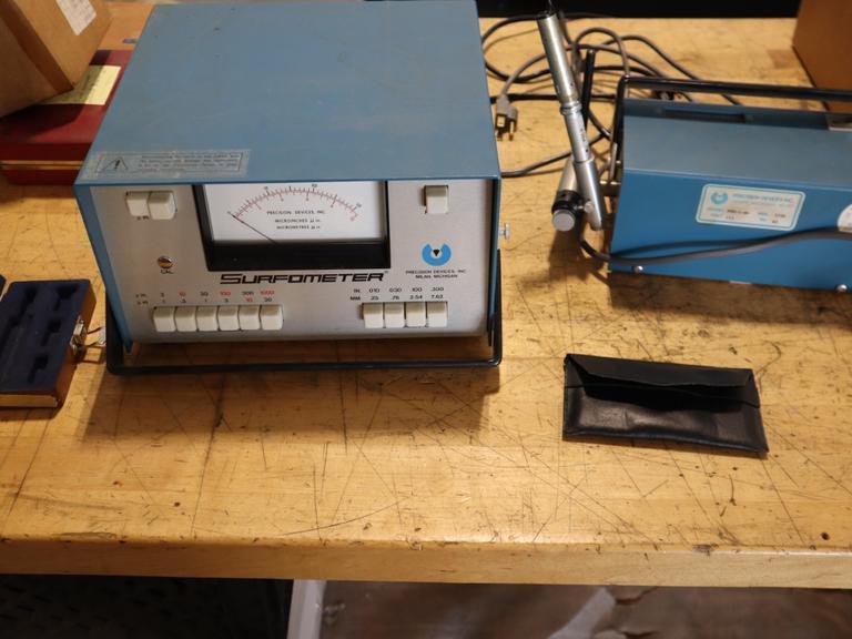 Precision Devices Surfometer PDA-A#-co Surface Testing Profilometer w PDD-1-d0 Head- Auction Item