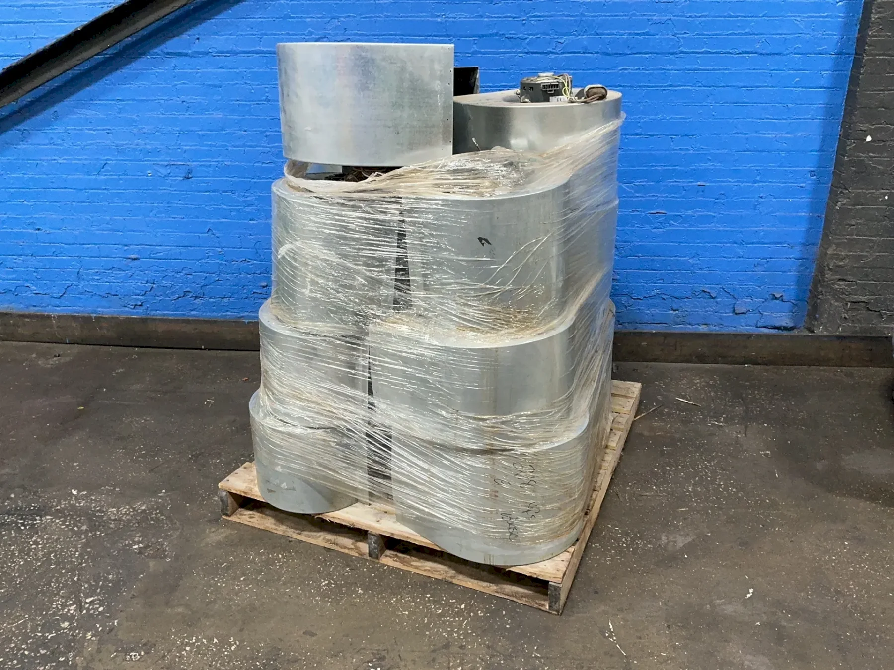 LAU INDUSTRIES 1/3 HP BLOWER WHEELS  -  W+H DD10-8A .50 CCW CV