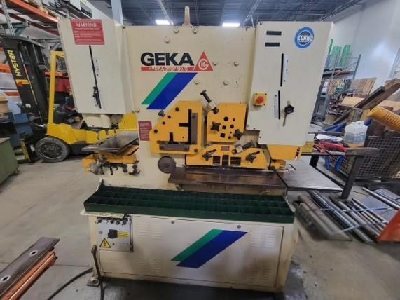NEW 2000 GEKA HYDRACROP 110S IRONWORKER