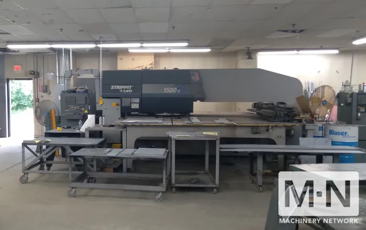 1998 LVD/STRIPPIT 1500 H30 CNC HYDRAULIC TURRET PUNCH
