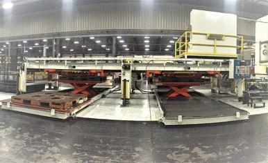 72" x 80" x 25,000# Atlas Technologies Blank Stacker