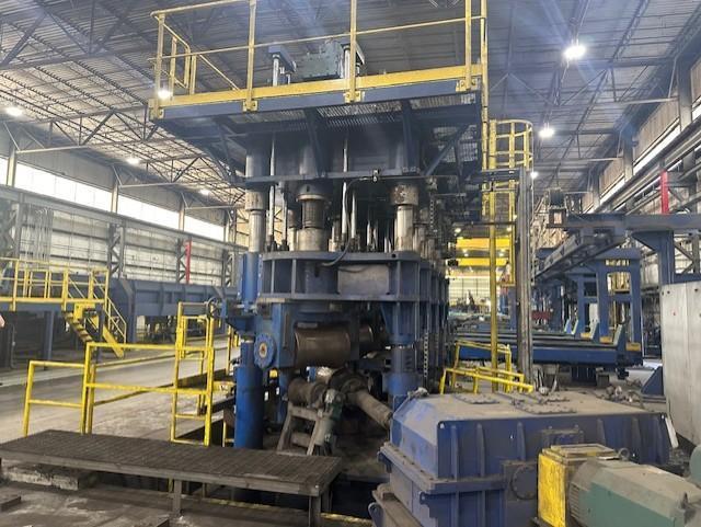 16" SXP MDL. 420 HEAVY WALL 7 ROLL PIPE STRAIGHTENER