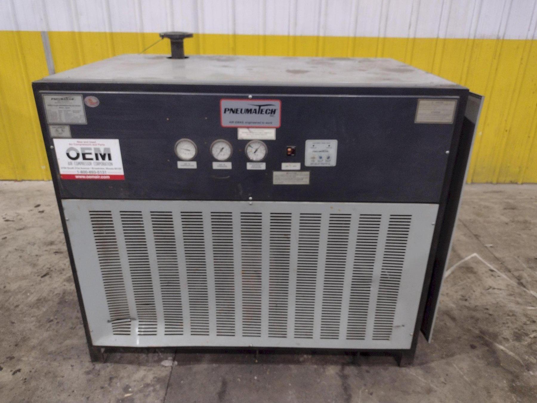 PNEUMATECH MODEL #AD-750, NON-CYCLING REFRIGERATED AIR DRYER: YOBRO #24415