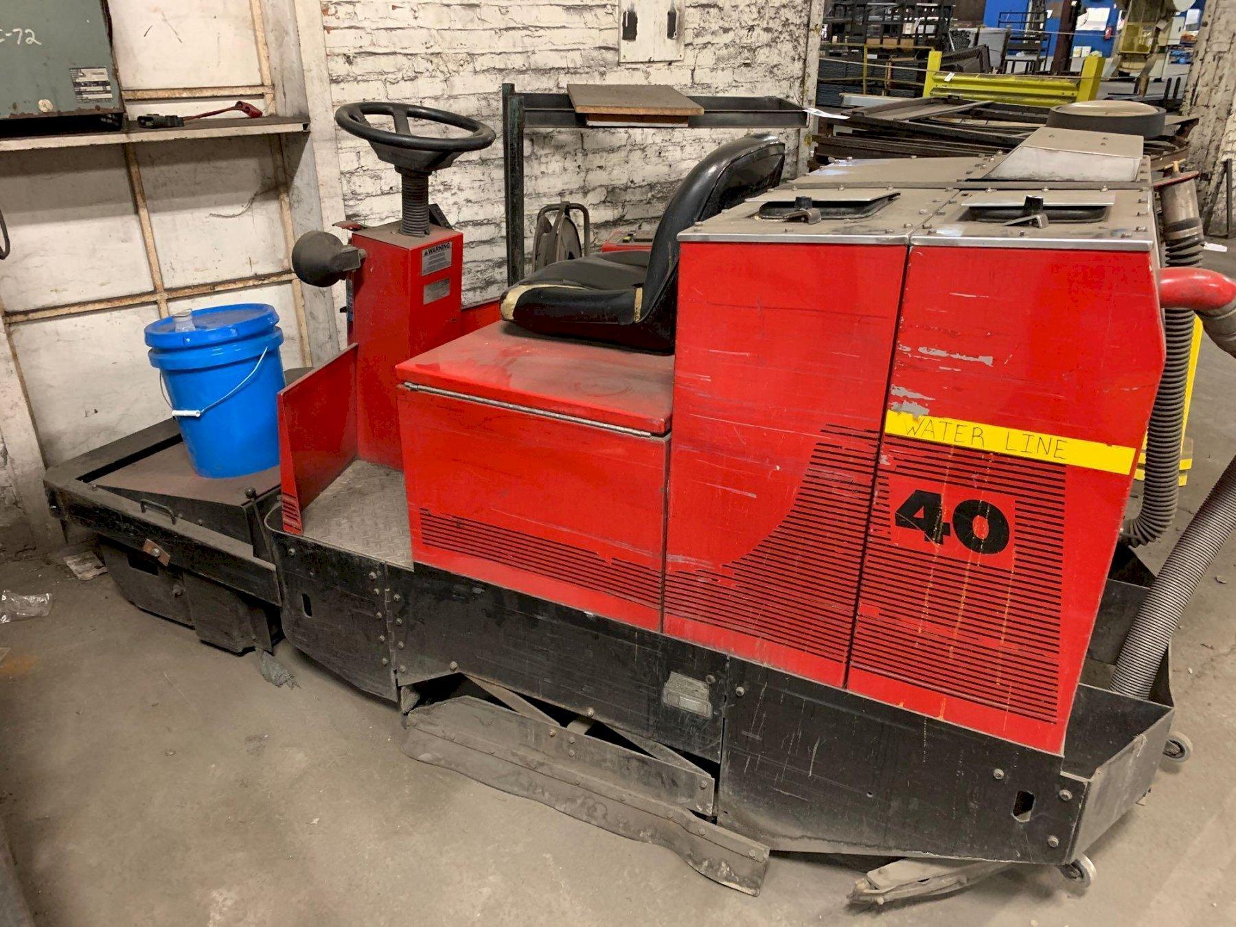 1 - PREOWNED FACTORY CAT INDUSTRIAL SWEEPER