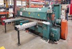 1/4" x 12' WYSONG, MODEL 1225 CNC FRONT AND REAR BACKGAUGING
