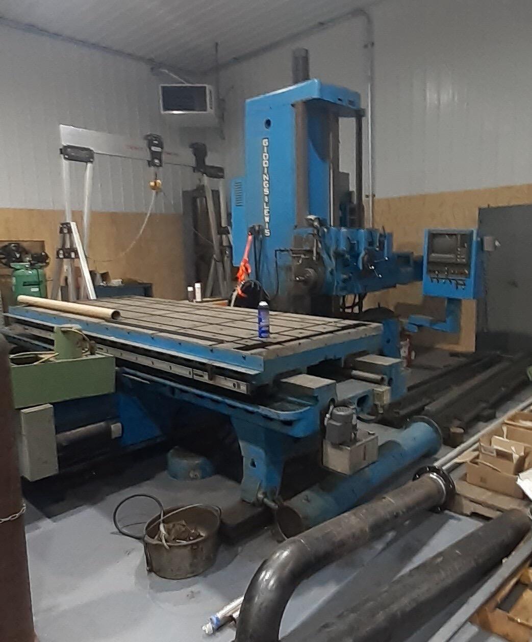 Giddings & Lewis 350-T Horizontal Boring Mill, 1957 – Tailstock