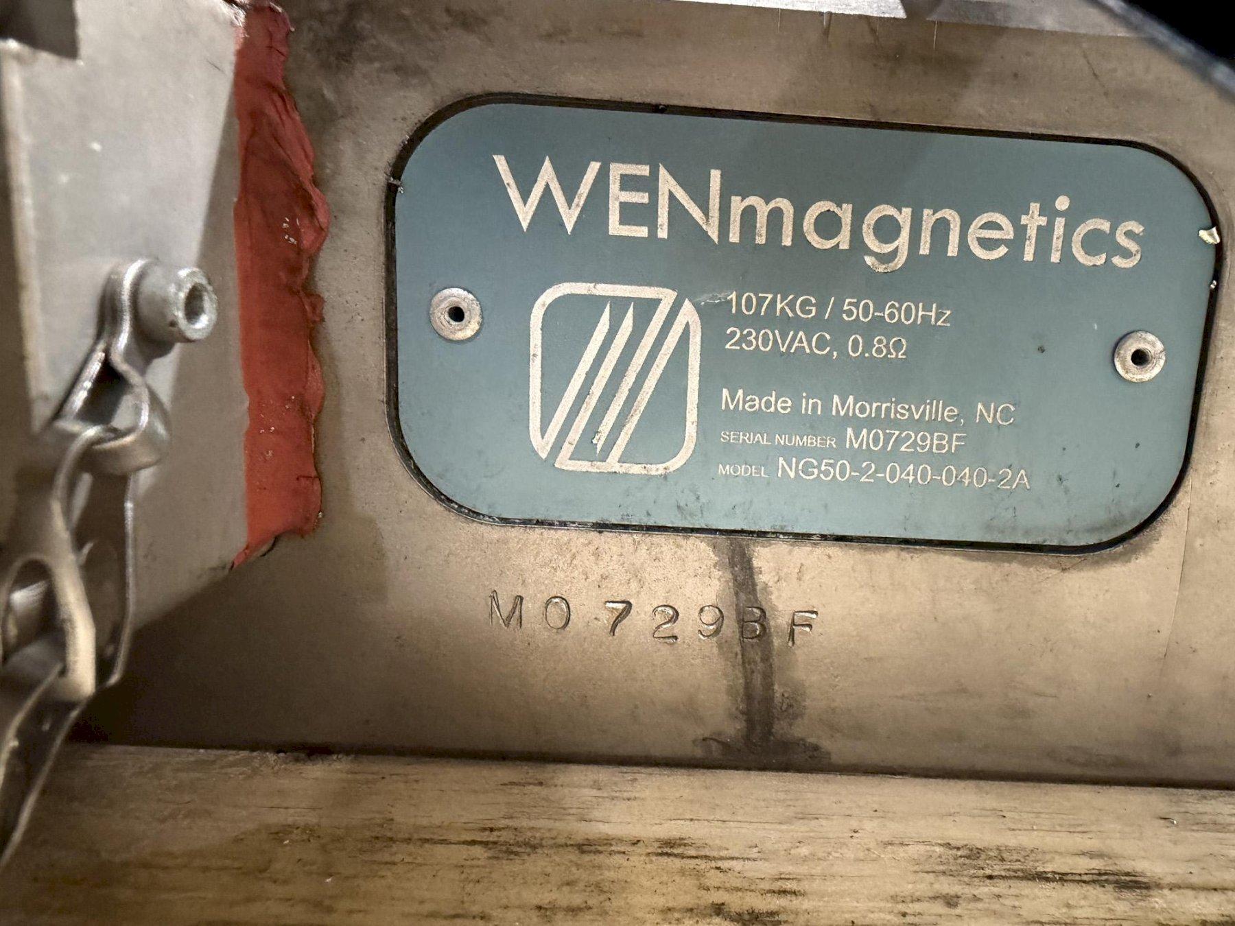 WENmagnetics Electro-Permanent Magnetic Chucks, Model NG50