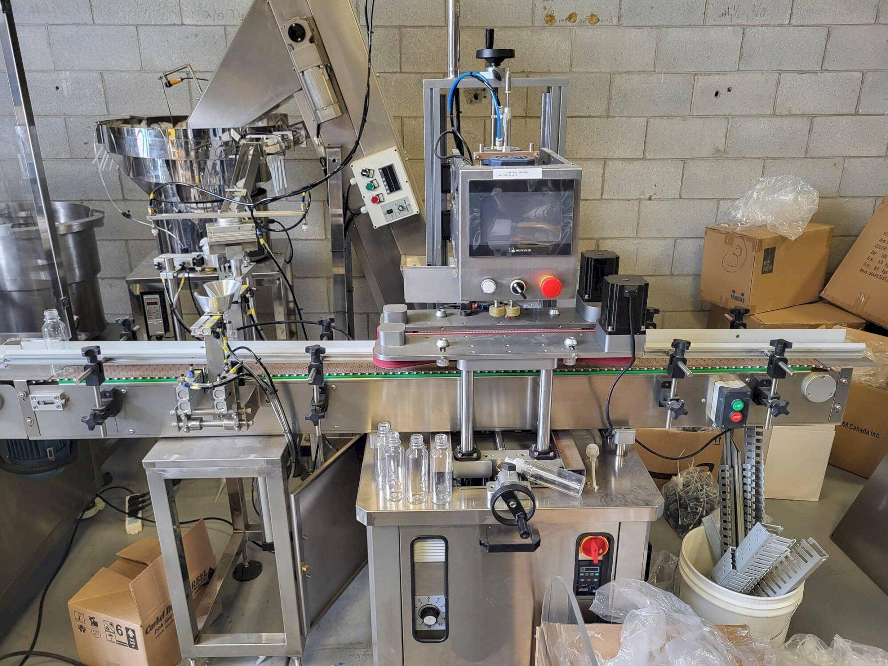 Sinoped Automatic Capping Machine, Capable of Pump Cap/Plunger Application, 2020