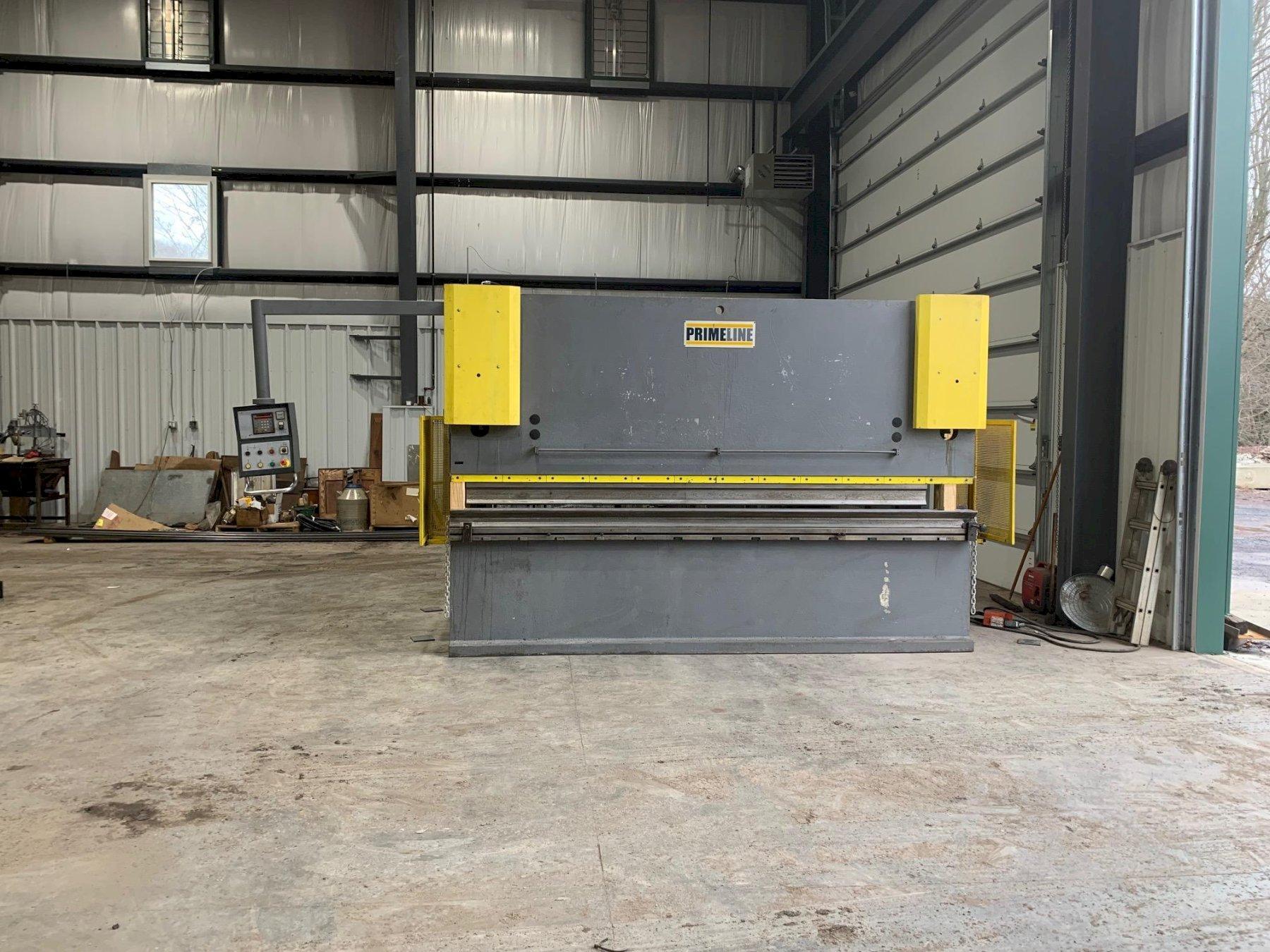 225 Ton x 12’ Primeline APH 3709 Hydraulic Press Brake, 2003 – Backgauge