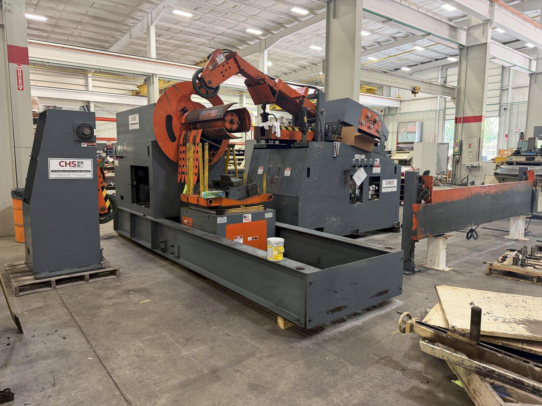 CHS - HSLA Coil Feed Line 20,000 Lbs. x 18" Wide x .100" @ 130 KSI