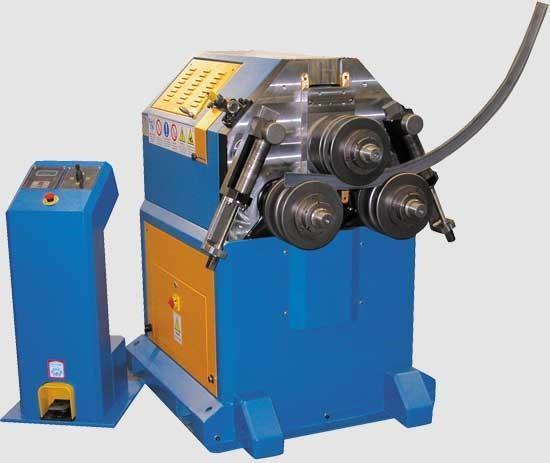 3" x 3" x 3/8" ERCOLINA CE70H3, Hyd., Programmable, Angle Bending Roll