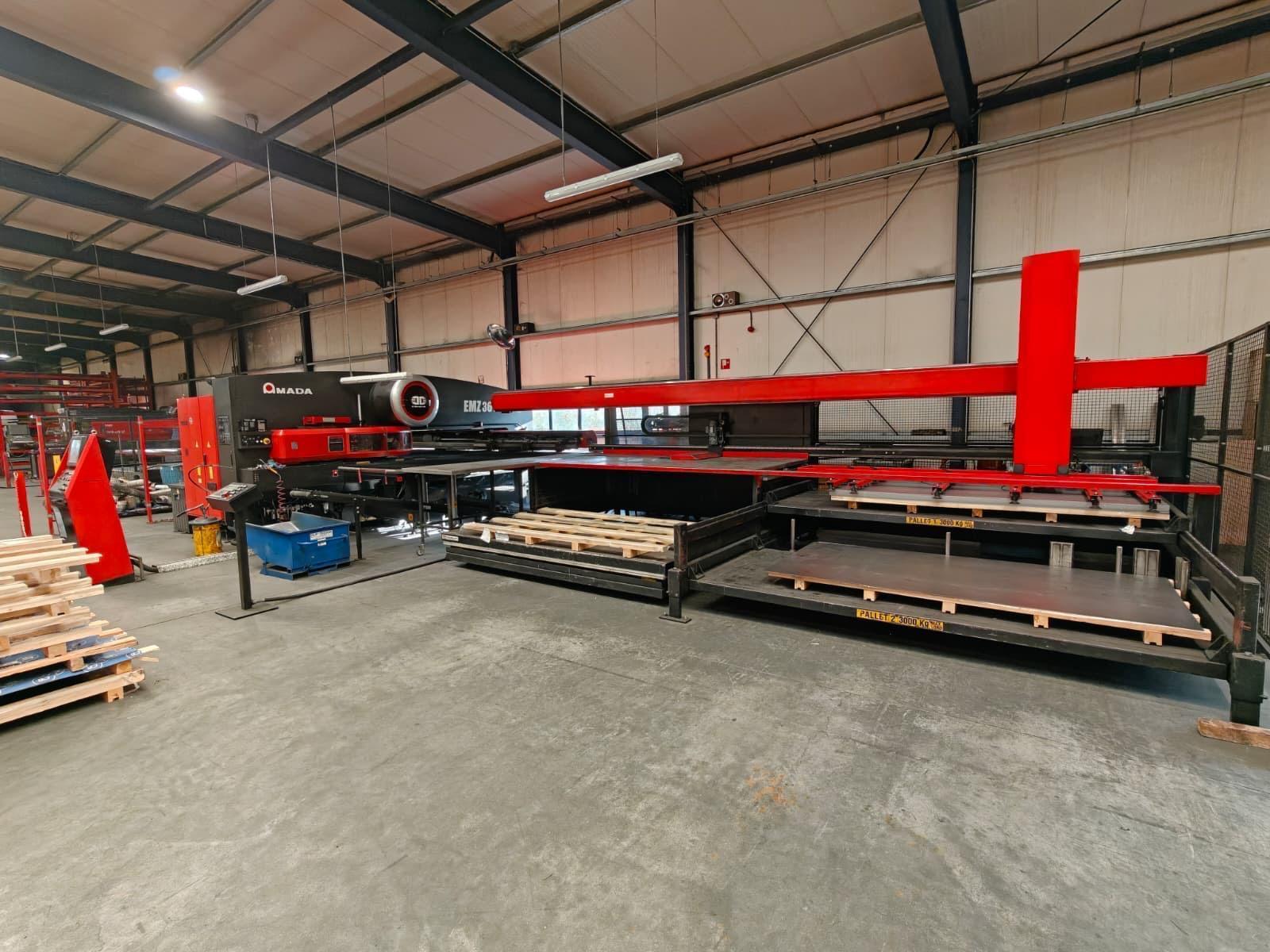 33 Ton Amada EMZ3610NT CNC Turret Punch Press, 2006