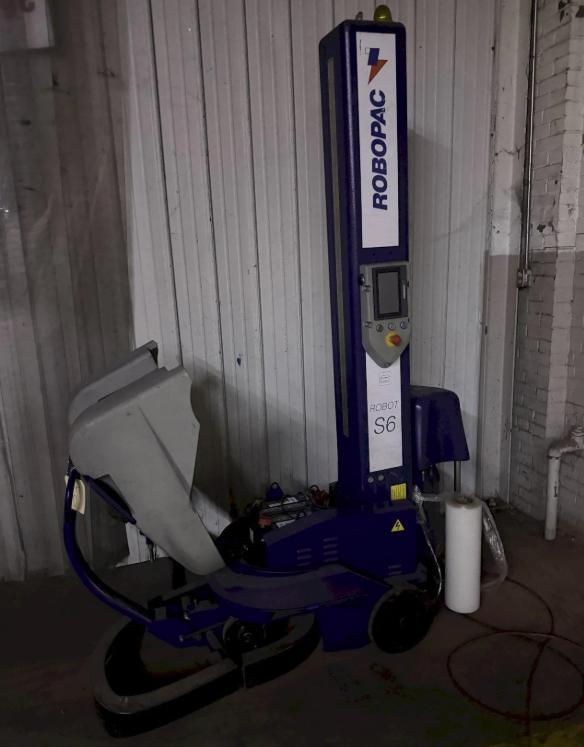 2023 ROBOPAC S6 PVS PORTABLE SHRINK WRAPPING MACHINE. STOCK # 0435826