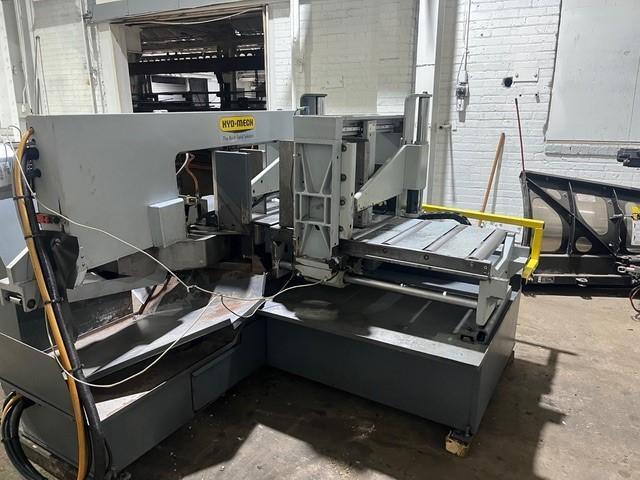 13" X 18" HYDMECH MODEL S-20A AUTOMATIC FEED HORIZONTAL BAND SAW