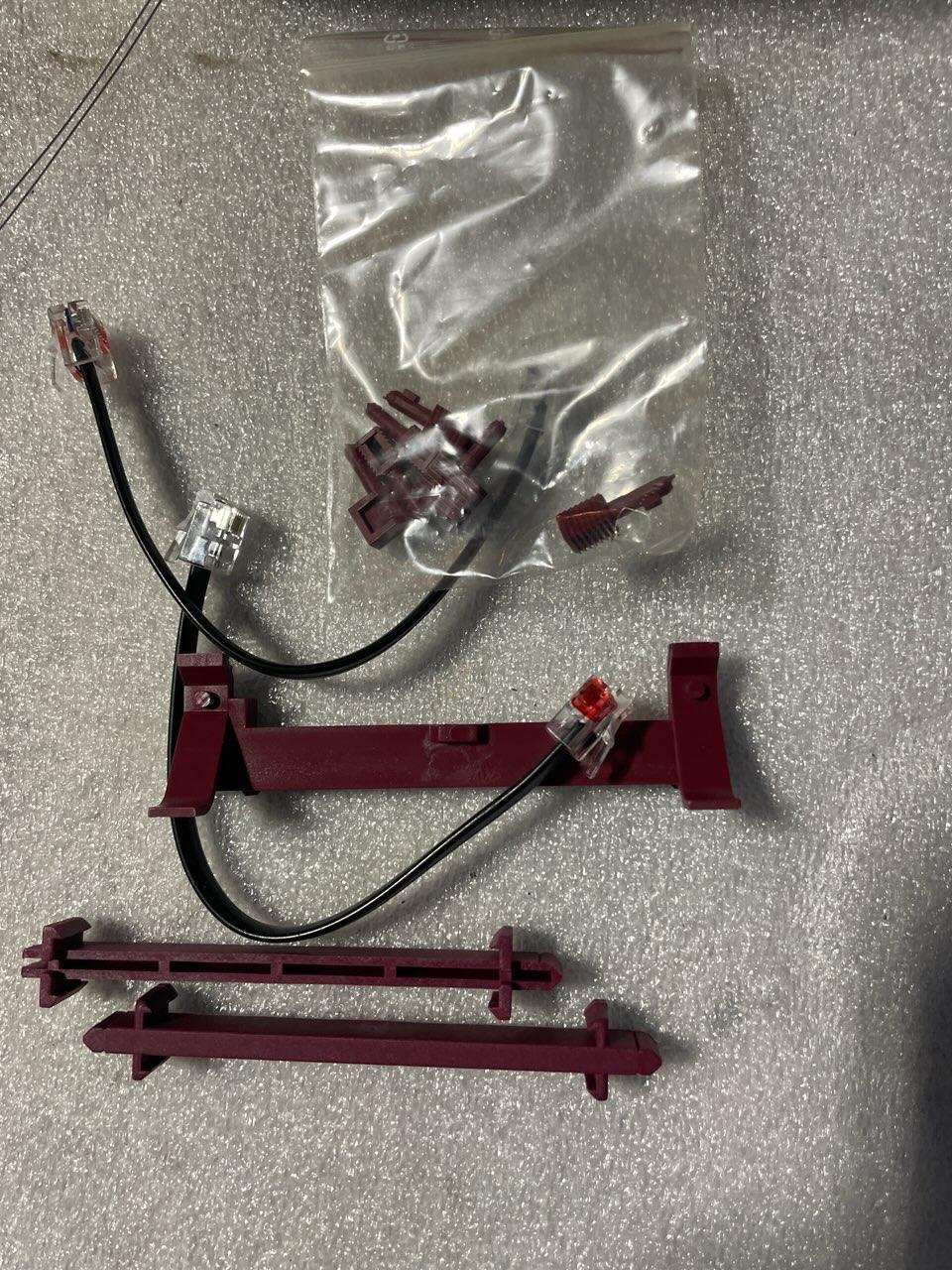 B&R 4E0021.01-090 PANELWARE KEYPAD MODULE, 12-Key Numeric Keypad, 4 Keys with LED, No Frame.