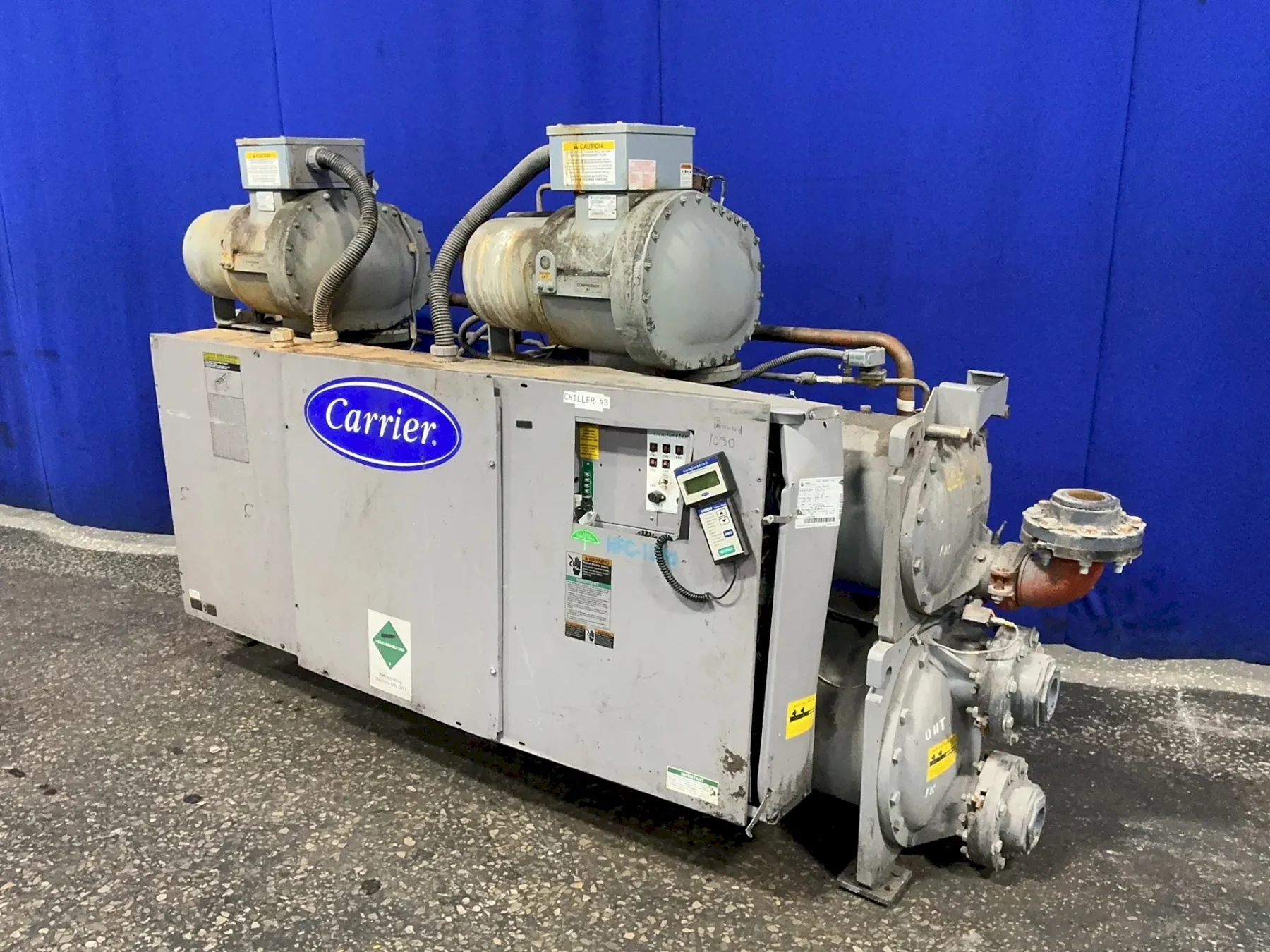CARRIER 30 BAR CHILLERWATER COOLED CHILLER  -  30HXC076R—661KA