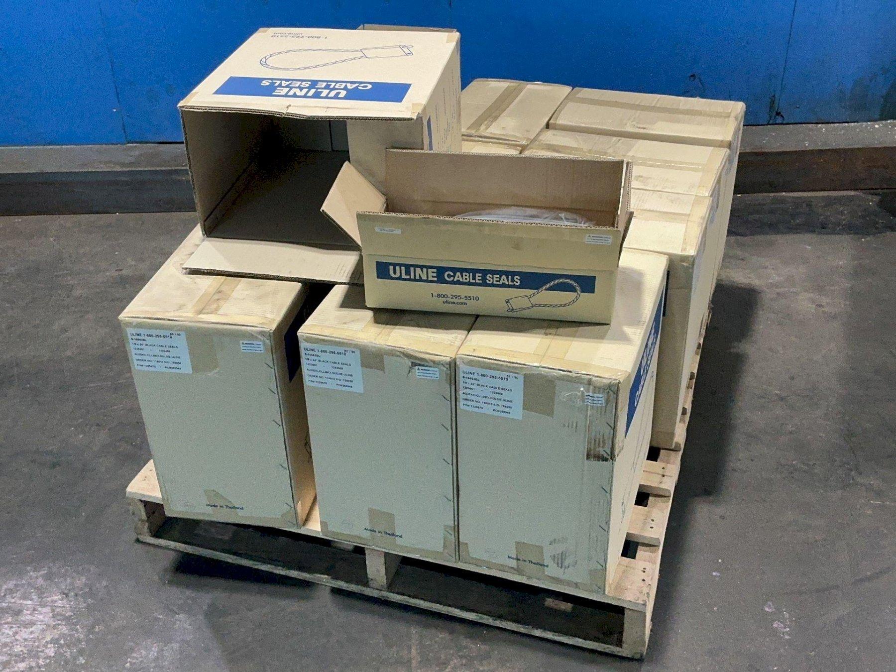 ULINE CABLE SEALS   -  S-15562BL