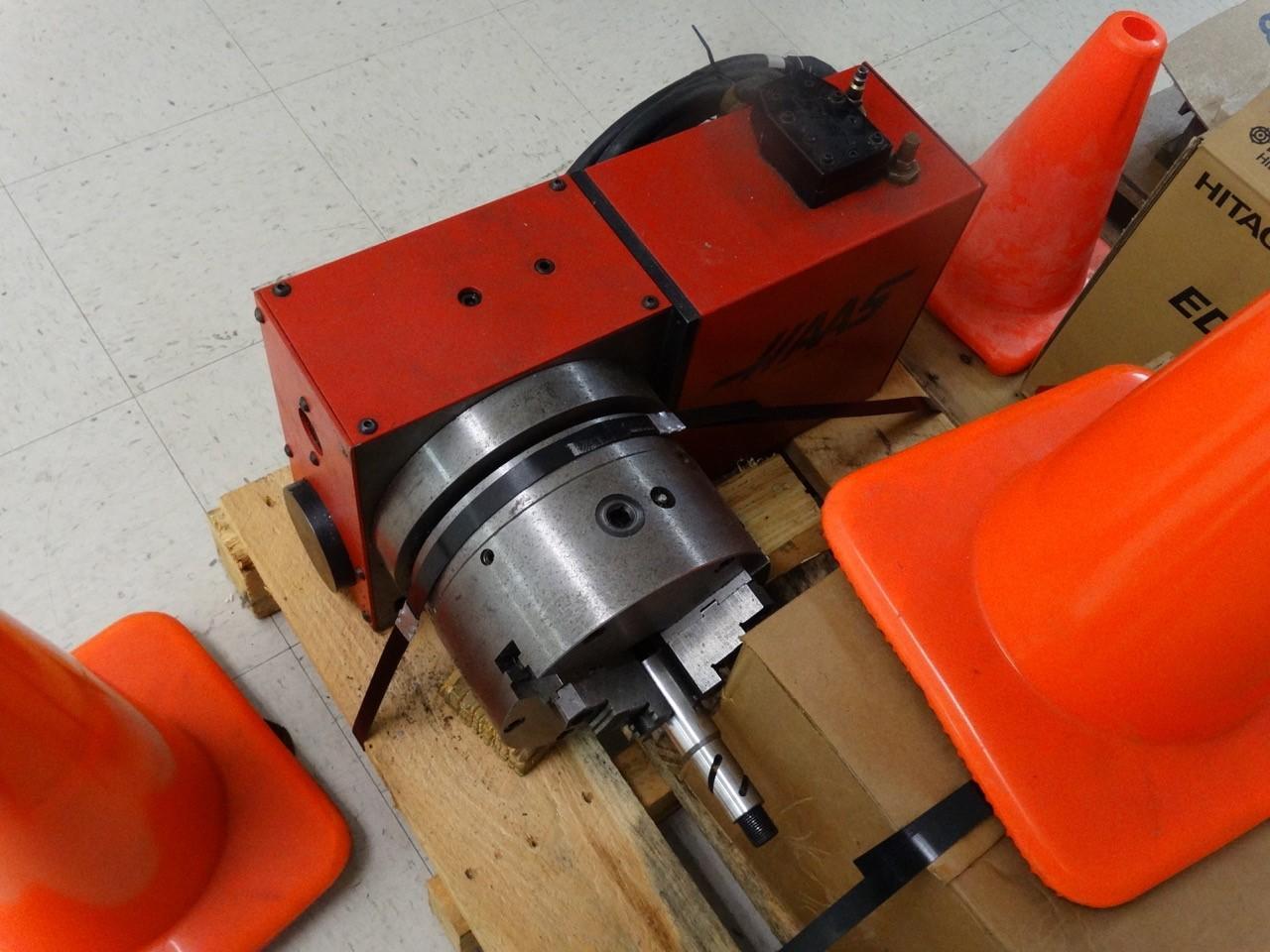 Haas HRT-210 4th Axis Rotary Table For Sale - Brush Motor, 210mm Platter, 0.001° Indexing
