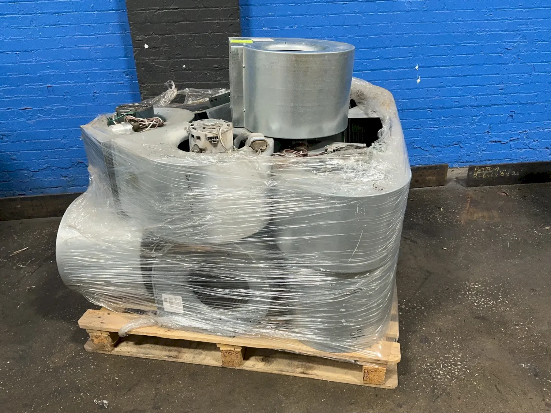 LAU INDUSTRIES 1/3 HP BLOWER WHEELS  -  W+H DD10-8A .50 CCW CV