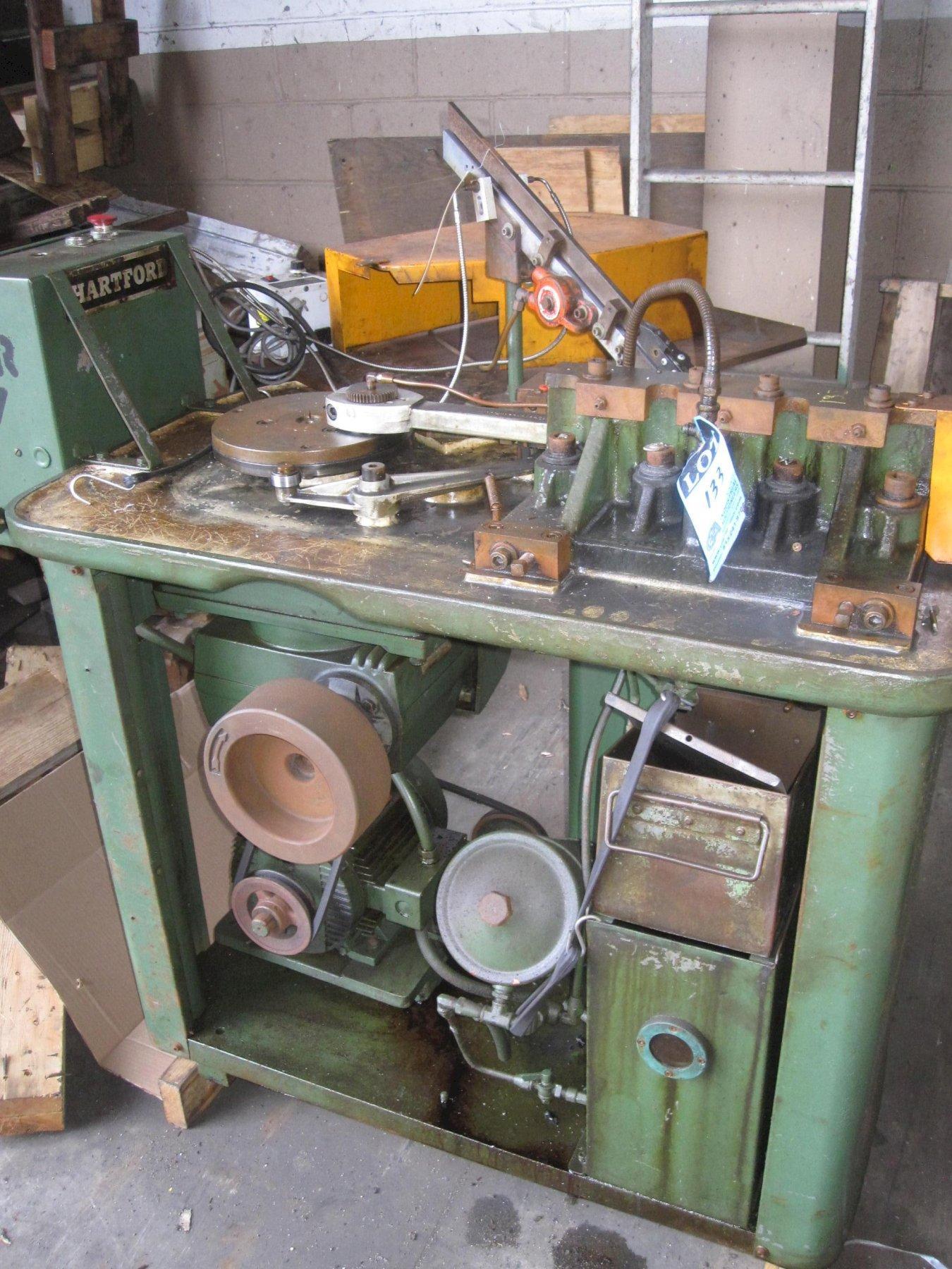 Hartford Model 190 Horizontal Hand Feed Thread Roller