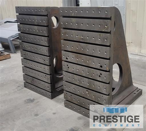 48"  x 24"  x  36" , T-Slotted Angle Plates, Drilled & Tapped Qty 2
