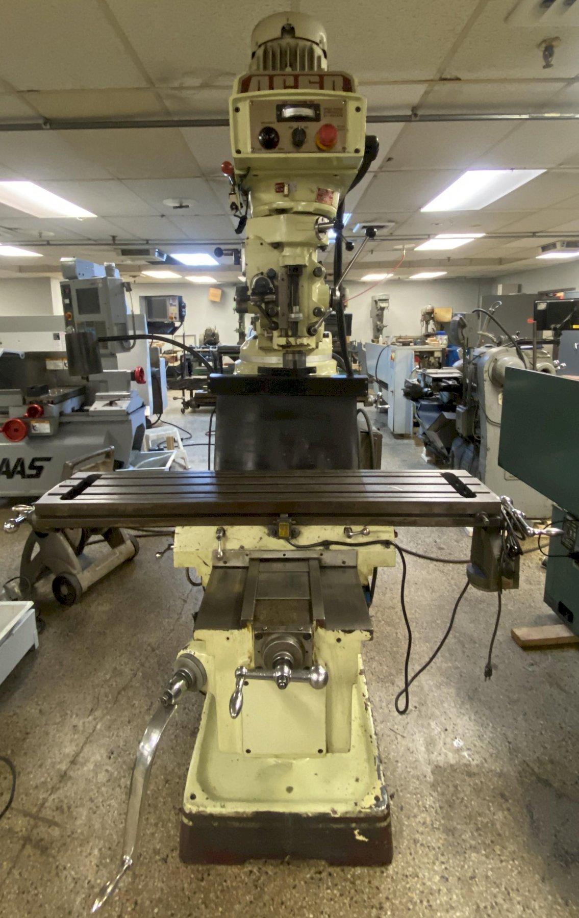 Acer Model 4EVS Variable Speed Vertical Mill