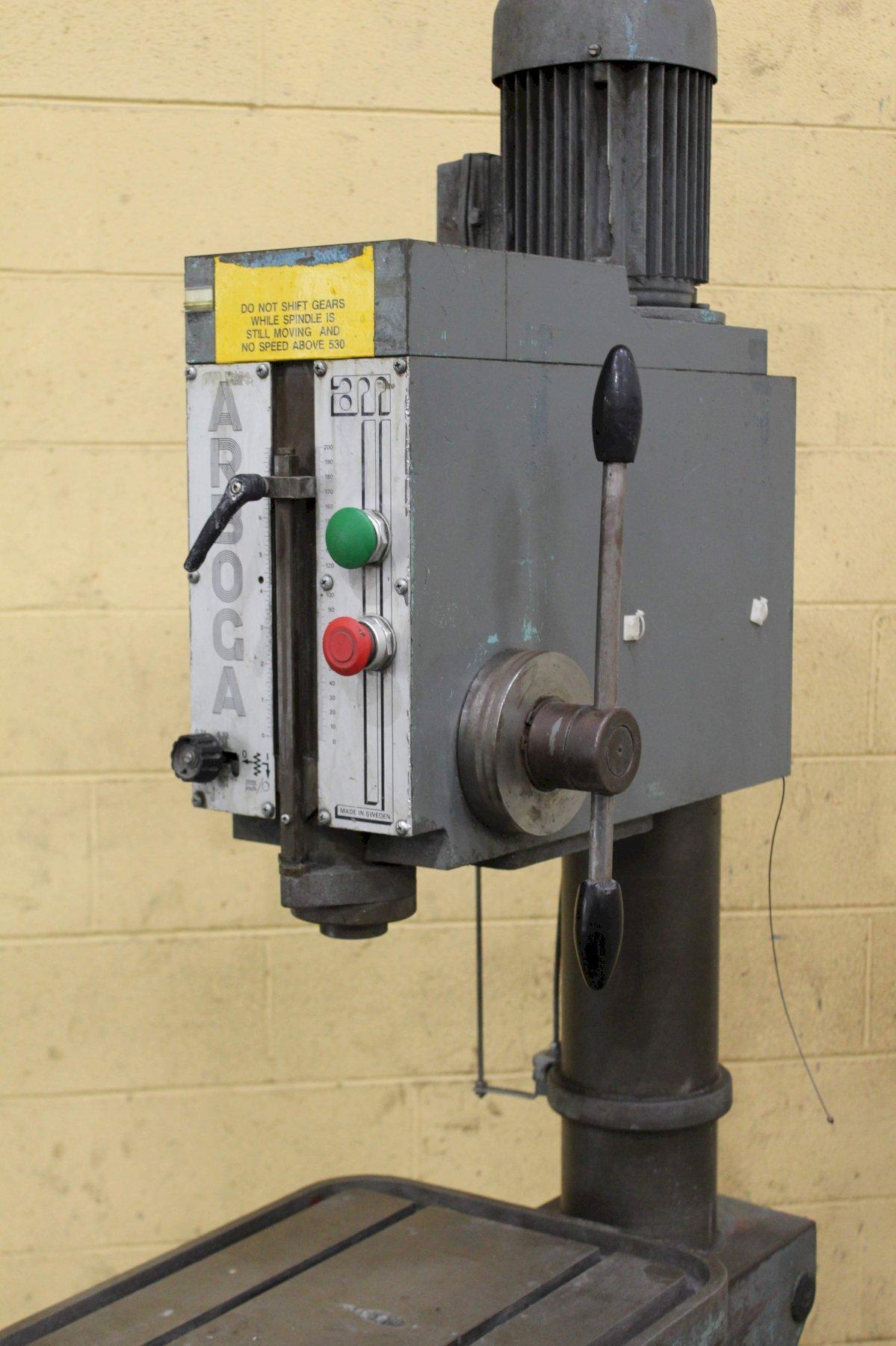 22' ARBOGA MODEL U1 SINGLE SPINDLE DRILL: STOCK #71798