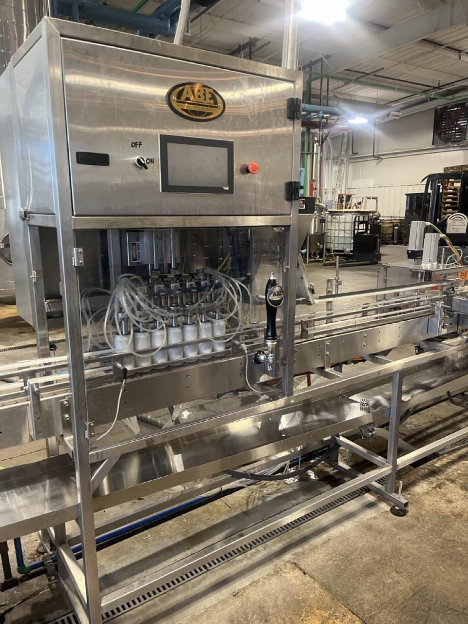 ABE LinCan35 Complete Servo Beverage Canning System, 2017