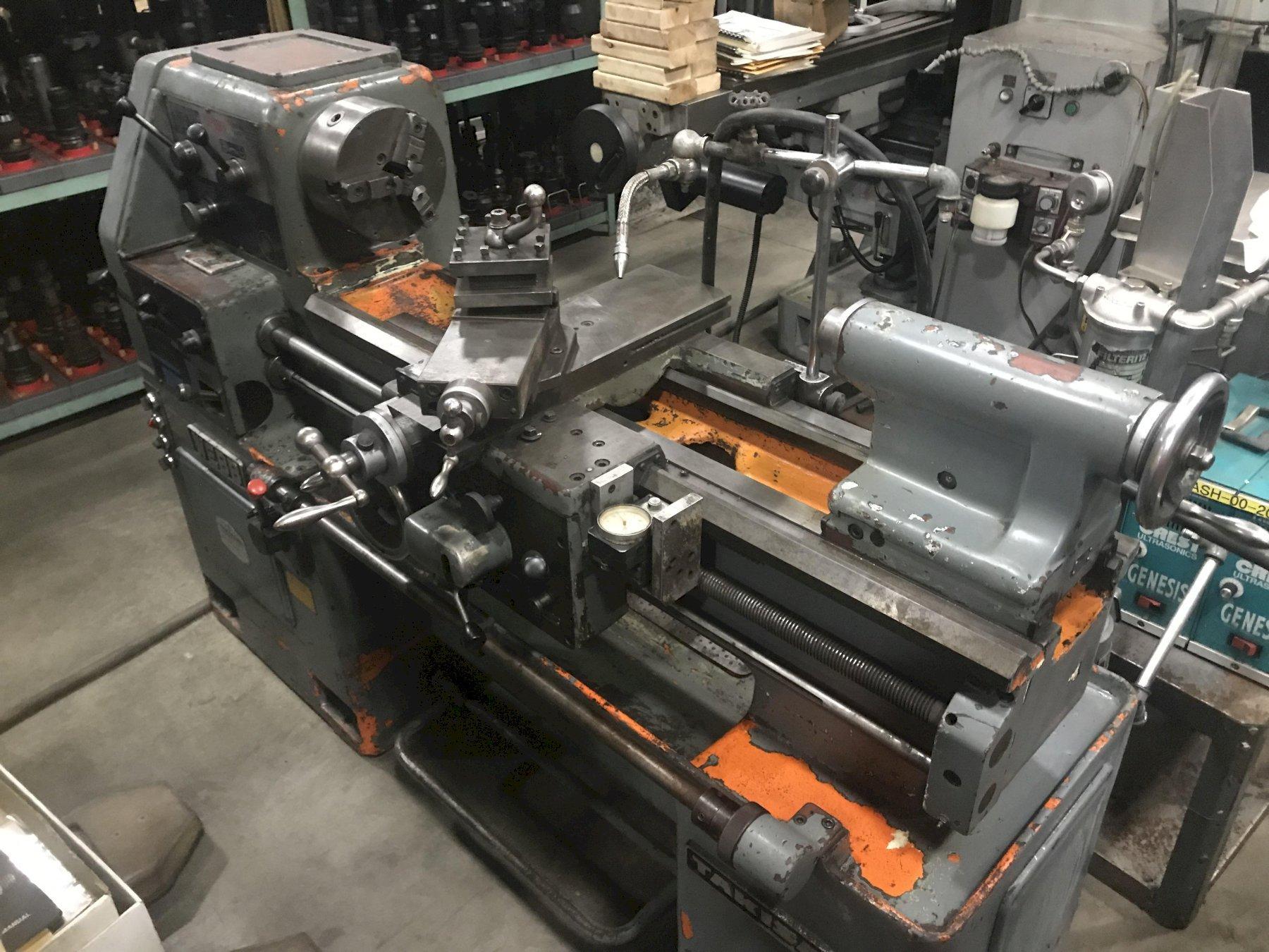 14" x 30" CC, TAKISAWA WEBB ENGINE LATHE, INCH/METRIC, 8" CHUCK