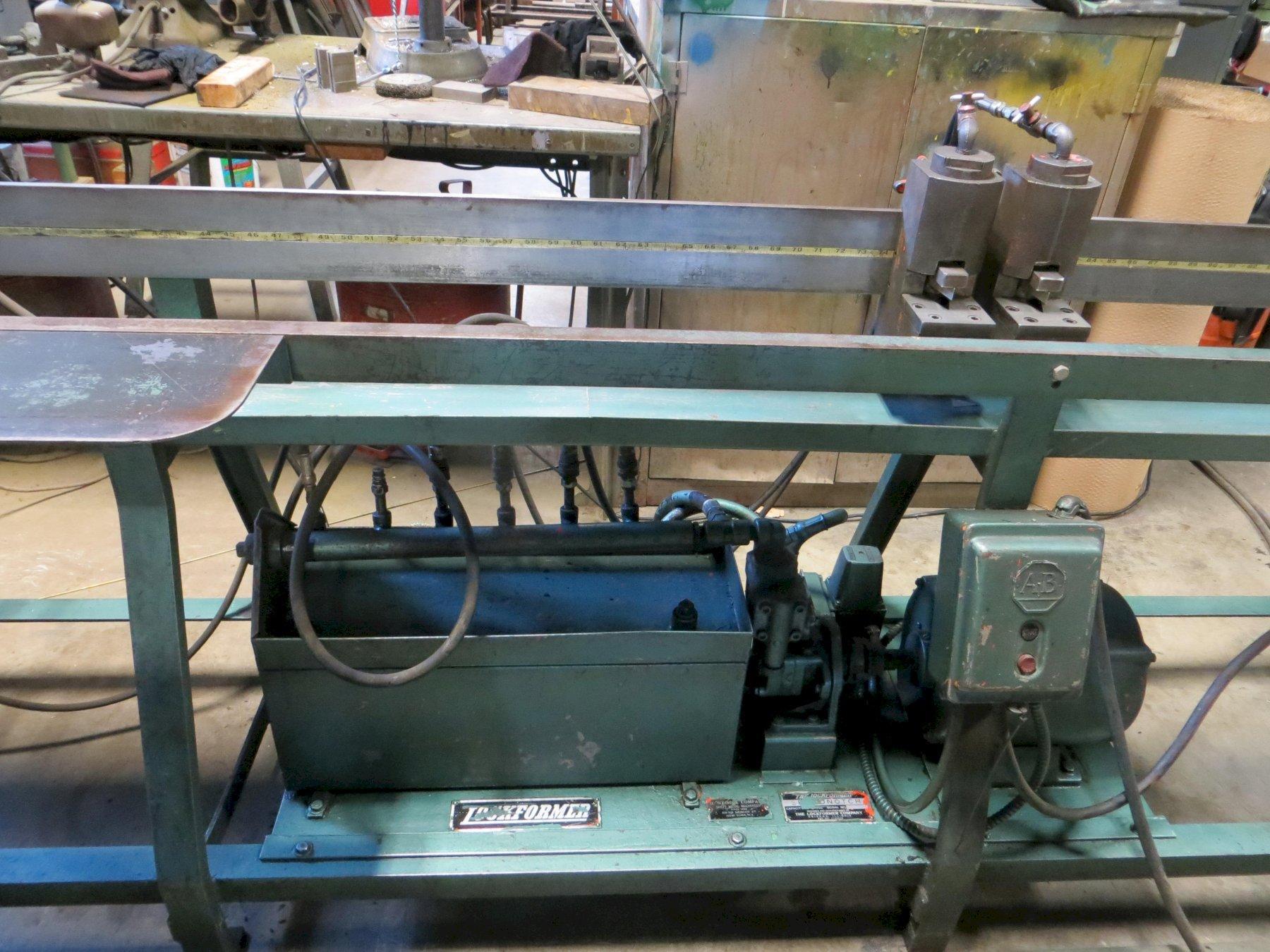 16 Ga. Lockformer SPEEDNOTCH Power Notching Machine, 10 ft