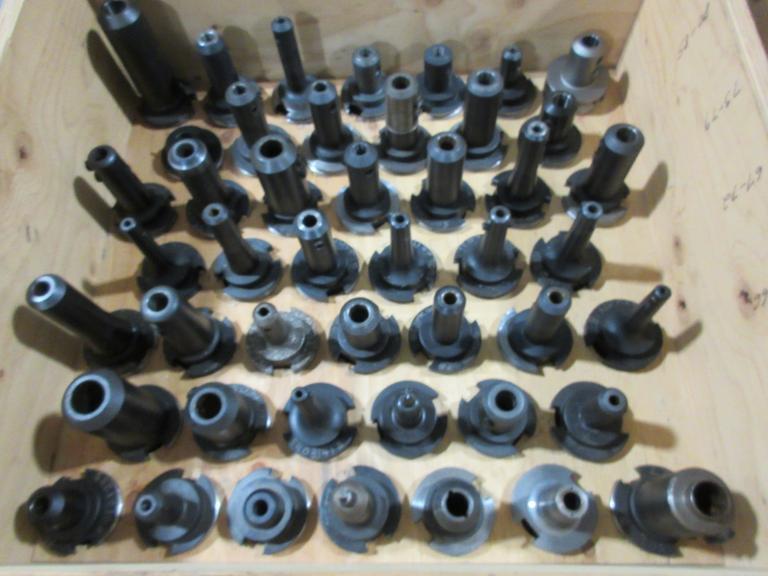 CAT50 Tool Holders, End Mill Type, Assorted Brands (46pcs)- Auction Item