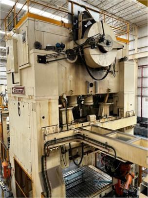 700 Ton Rovetta Straight Side Double Crank Press
