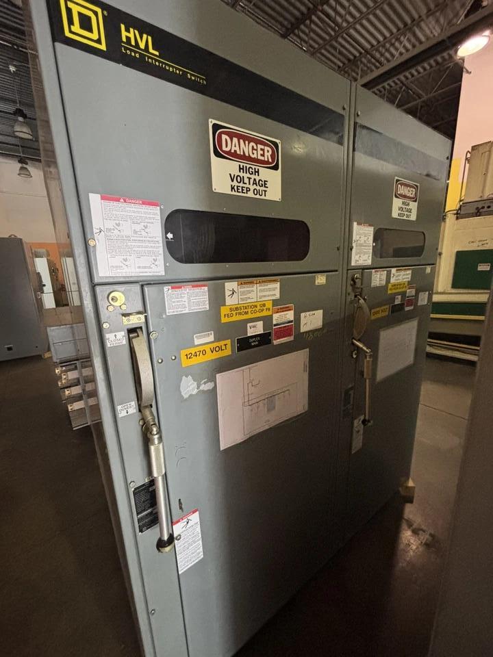 15kv Square D Hvl Load Current Interrupter Switch 600 Amp Fusable