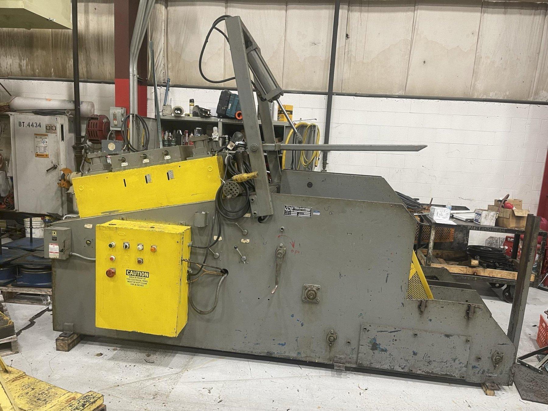 10,000 lbs. x 12" Wide Coe Used Coil Cradle Straightener For Sale, Model# CPCC-10012
