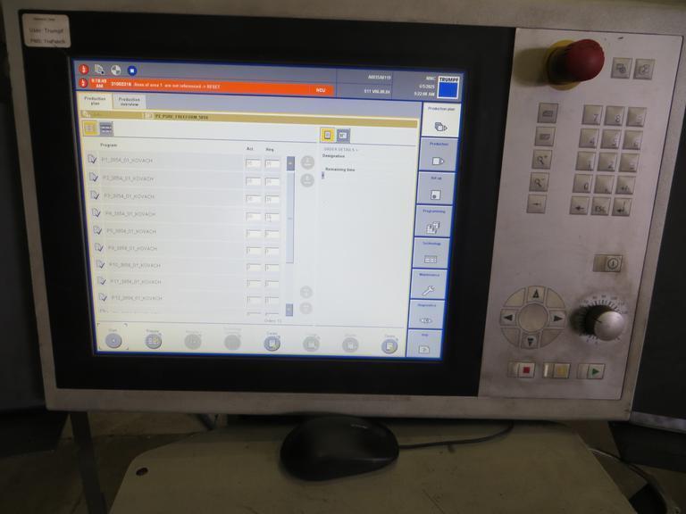 TRUMPF TRUPUNCH 3000 CNC ELECTRIC PUNCHING MACHINE