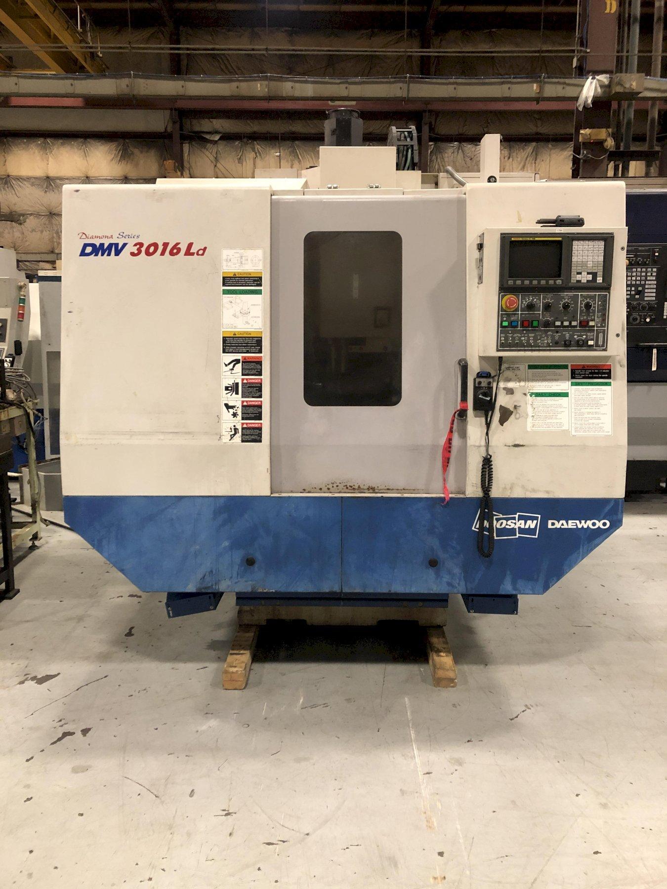 Doosan Daewoo DMV-3016LD Vertical Machining Center For Sale