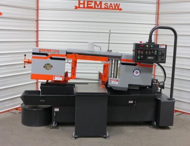 (1) NEW HEMSAW SEMI-AUTOMATIC BANDSAW, MODEL #: H105M