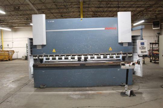 12' x 176 TON DURMA CNC HYDRAULIC PRESS BRAKE MODEL E37160