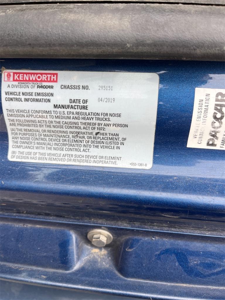 2020 Kenworth T680 1XKYD49X0LJ295151