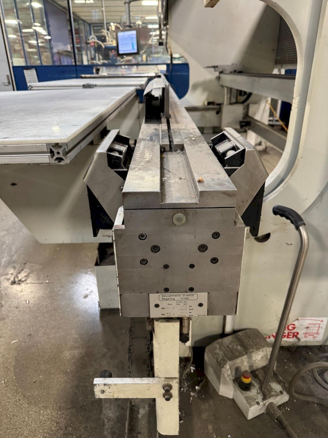 Used LVD / Strippit 150 ton x 14' 6-axis CNC hydraulic press brake model PPED 150-BH14