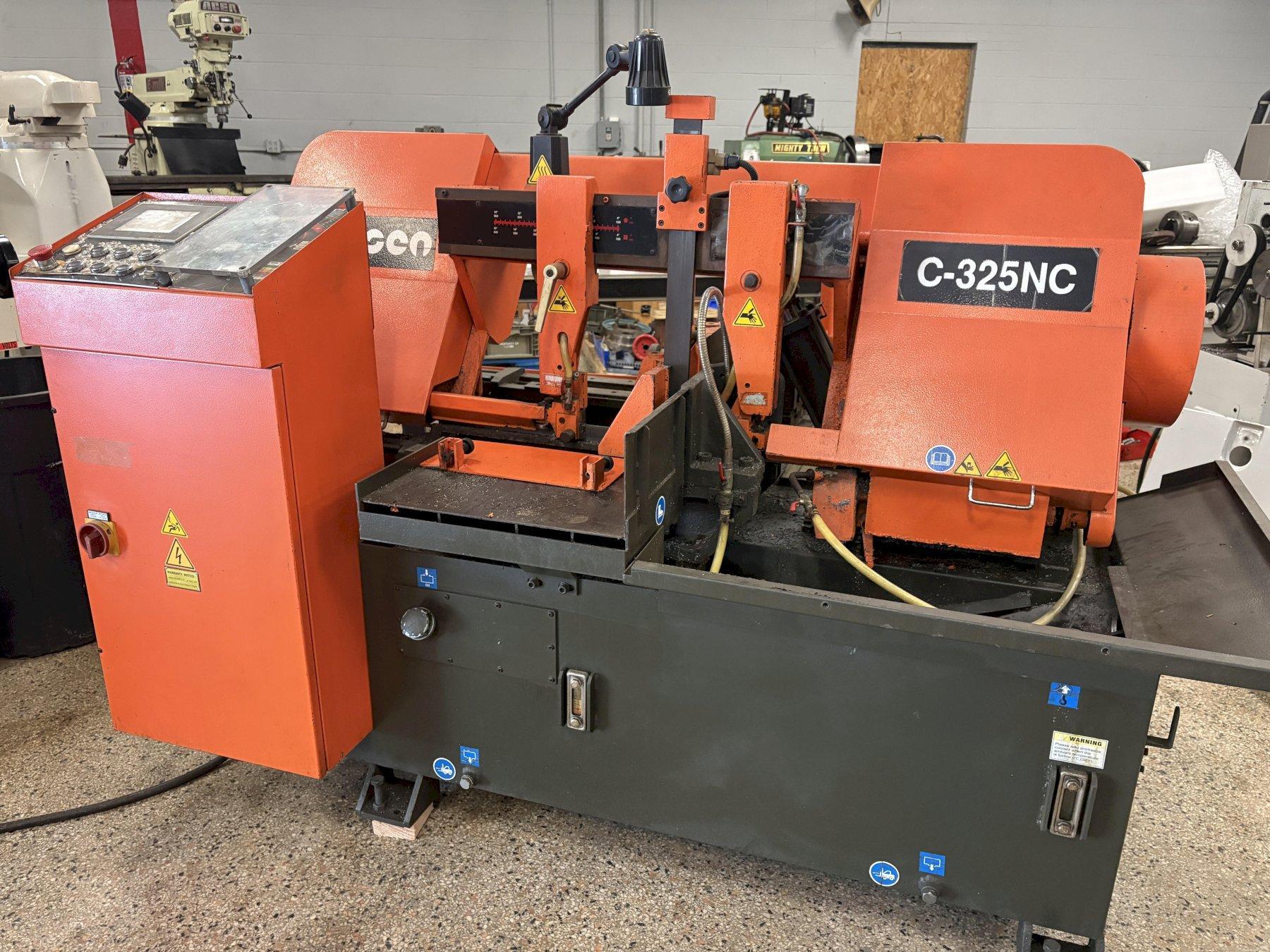 Cosen C-325NC Automatic 12.8" Horizontal Band Saw, New 2014.