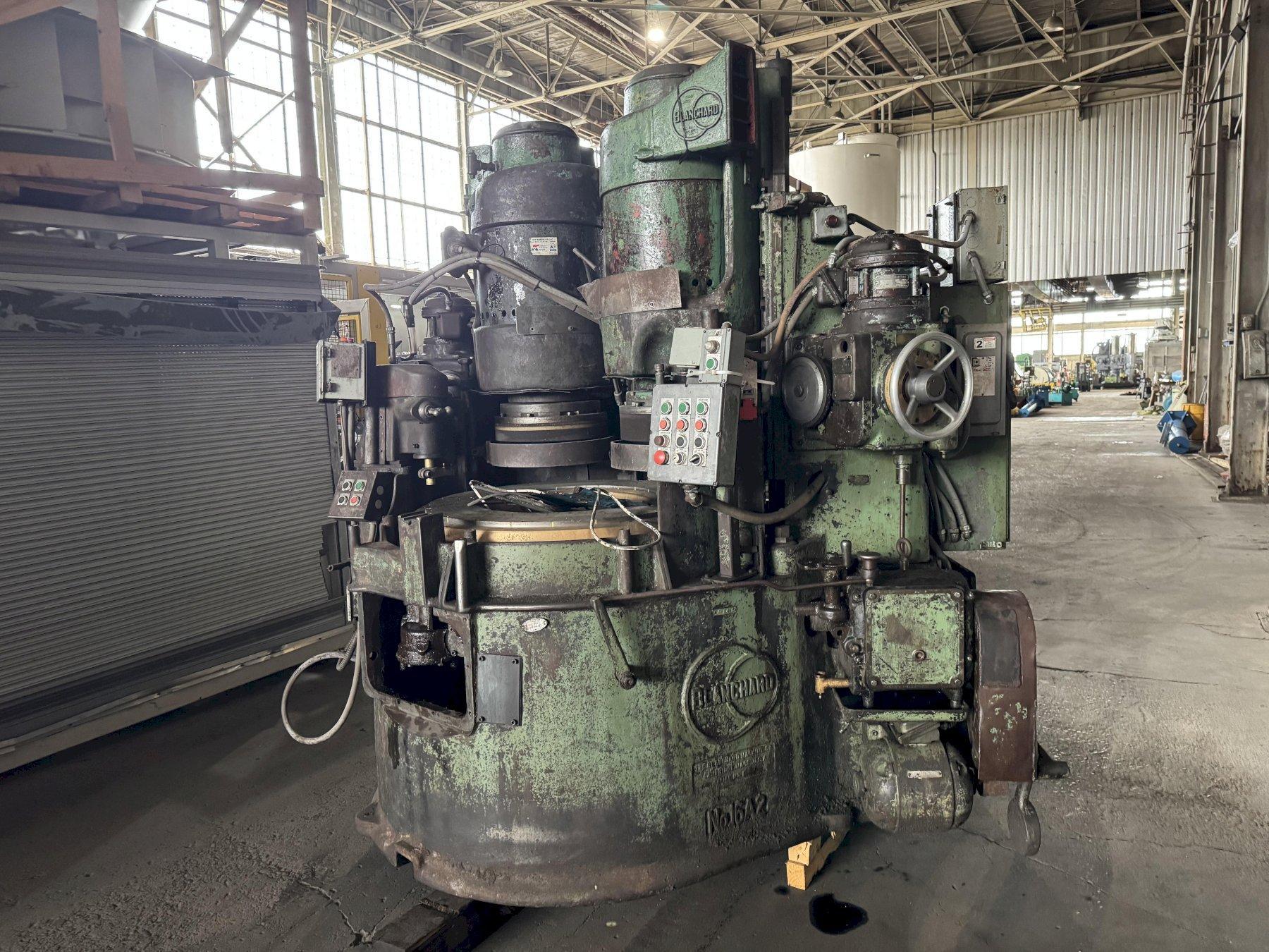 BLANCHARD 16A2 VERTICAL ROTARY SURFACE GRINDER. STOCK # 1004525.