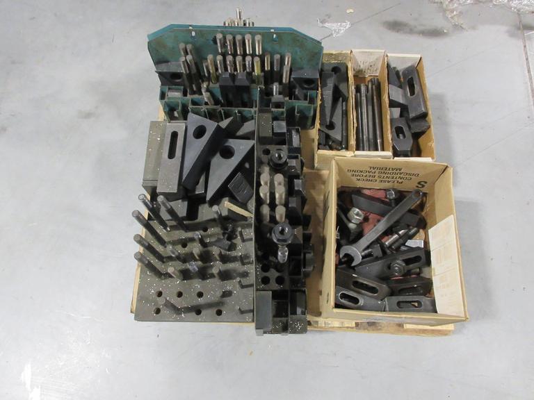 Clamp Down Hardware, 1/2" & 5/8" Assorted Sets, T-Nuts, Studs, Strap Clamps, Riser Blocks- Auction Item